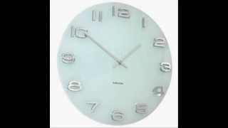 Karlsson Vintage Wall Clock  White Round Glass  35cm [upl. by Lizbeth700]