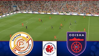 Punjab FC vs Odisha FC  ISL 202425  Watch Along amp eFootball Match [upl. by Jenn620]