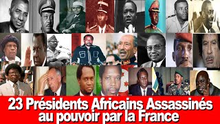 Tous ces chefs dEtat africains ont été assassinés au pouvoir [upl. by Nonohcle941]