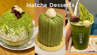 Top 5 Matcha Desserts in London [upl. by Yenaj]