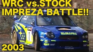 《ENGSub》インプレッサ 2003WRCマシン対ノーマル 峠バトル【Best MOTORing】 [upl. by Lattonia107]