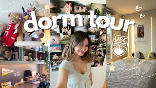 UBC Dorm Room Tour 24 🛏️ 🏔️  Ponderosa Commons Studio [upl. by Asyram]