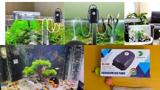 Review 155 Aquarium Air Pump  RS 390 [upl. by Rodger]