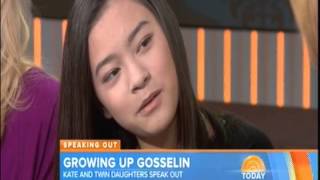 Growing Up Gosselin Twin Daughters Speak Very Akward Interview [upl. by Aicenod]