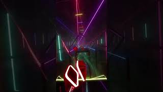 Through the Fire and the Flames Beat Saber Expert shorts gaming beatsaber [upl. by Anilef195]