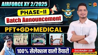 Airforce 22025 Phase 2 Batch Announcement  Airforce 2 2025 Phase 2  Join MKC GD Batch Now [upl. by Oluas]