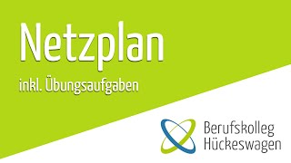 Netzplan einfach erklärt  Erstellen freier Puffer Gesamtpuffer kritischer Pfad Beispiel Übung [upl. by Enirolf]