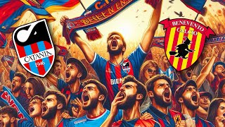 CATANIA VS BENEVENTO 1 A 0 SIAMO GIÀ CON LA TESTA NEI PLAYOFF 😒 [upl. by Breech164]