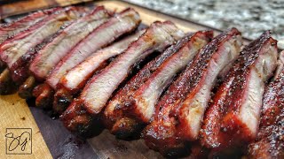 Smoked BBQ Ribs with KingofFoodsNetwork [upl. by Navlys]