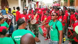 Dolphins band live performance 28 janvier nan précarnaval 2024 jacmel 32ème édition [upl. by Nodnarb]