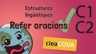 Estructures lingüístiques examen de valencià C1C2 CIEACOVA Refer oracions [upl. by Sine]