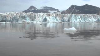 Sailing past Spitsbergens Kronebreen Glacier  Dan Fellner [upl. by Marcelle]