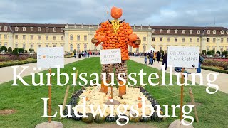 Kürbisausstellung Ludwigsburg Pumpkin Festival in Germany [upl. by Nelrsa476]