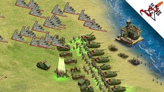 Rise of Nations EX  USA vs RUSSIA NUCLEAR WAR [upl. by Noied]