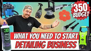 Detailing Business On A Budget How To Get Started CAR DETAILING [upl. by Robb169]