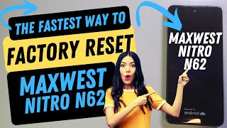 How to Factory Reset Hard Reset MaxWest Nitro N62 [upl. by Lissy542]