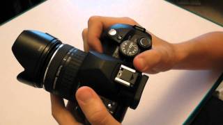 Olympus E520 DSLR Camera Unboxing and Overview [upl. by Yenhoj]