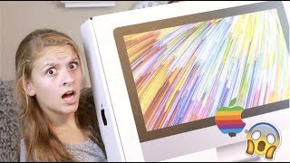 2018 iMac UNBOXING  REVIEW ll I BOUGHT WHAT [upl. by Dnomayd34]