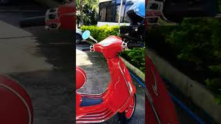 Vespa RED shorts vespa motorcycle mybloopers [upl. by Tomlinson]