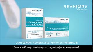 Granions Décontractant Musculaire  Publicité téléTV [upl. by Gery]