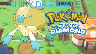 BDSP SHINY DRIFBLIM Shiny Drifloon evolves [upl. by Esilrahc631]