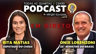 🇵🇹🇧🇷🎙𝗣𝗢𝗗𝗖𝗔𝗦𝗧 Rita Matias e Onyx Lorenzoni  Episódio 5 [upl. by Ariay263]