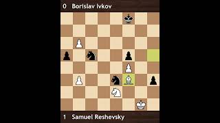 Samuel Reshevsky vs Borislav Ivkov  Palma de Mallorca Interzonal 1970  Round 21 [upl. by Ioved]