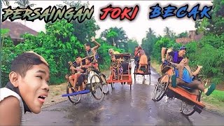 PERSAINGAN SENGIT JOKI BECAK‼️  Exstrim Lucu The Series  Funny Videos 2022  KEMEKEL TV [upl. by Loy]