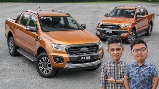 New vs old 2019 Ford Ranger 20L Wildtrak 4x4 vs 2015 Wildtrak 32L [upl. by Hobbs540]