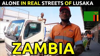 CRAZY FIRST DAY Raw Unfiltered Streets of Lusaka Zambia🇿🇲 First Impressions Zambia Africa Ep 2 [upl. by Nalorac]