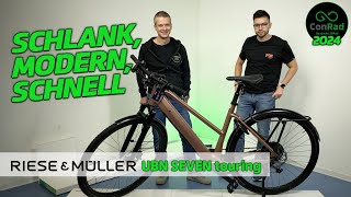 Riese und Müller UBN Seven touring  schlank und hochwertig [upl. by Reinaldos]