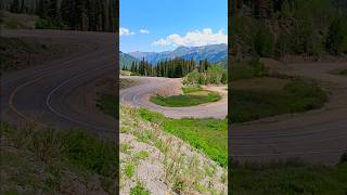 Million Dollar Highway viewpoint turnoff between Silverton amp Ouray [upl. by Enovahs42]