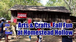 Homestead Hollow Fall Festival Part 1 with Life In Bama [upl. by Freedman]