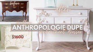 Anthropologie DIY \\ My Enchantment Dresser \\ Furniture Makeover [upl. by Justino805]