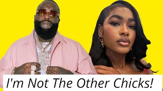 “Rick Ross’ Girlfriend Justice Williams Reacts After He Gifts Her Dazzling VVS Earrings” [upl. by Aleyak]