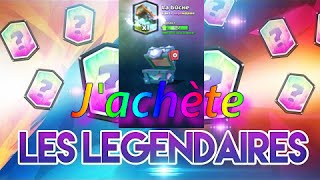 JACHETE 9 LEGENDAIRES SUR CLASH ROYALE  Partie 1 [upl. by Lesya285]