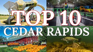 Top 10 Things to do in Cedar Rapids Iowa in 2024 [upl. by Durtschi]