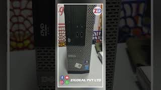 Dell Optiplex 3020 SFF Intel Refurbished Desktop Pc Review In English  Budget Pc  Zigdeal [upl. by Gayler]