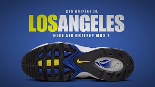 LOS ANGELES 2022 Nike Air Griffey Max 1 DETAILED LOOK  RELEASE DATE [upl. by Itida]