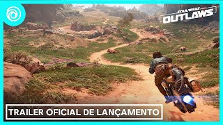 Star Wars Outlaws Trailer Oficial de Lançamento  Ubisoft Brasil [upl. by Botzow]