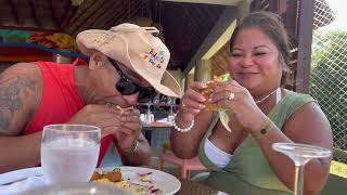 Dinner at Bahia Principe Grand Coba I Breakfast I Katok by the pool [upl. by Seuguh]