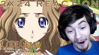 The Battle to Rule the World CODE GEASS 2x24 FIRST REACTION [upl. by Amik39]