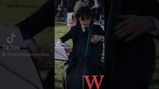 Wednesday plays Cello  wednesday jennaortega wensdayaddams wednesdayedit wandinha wednesday [upl. by Bixler]