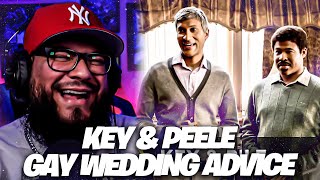 Key amp Peele  Gay Wedding Advice Reaction [upl. by Henrie871]