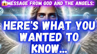 Here is the answer you were looking for God Says  Message from God Today  God says  Angels🙌🕊️ [upl. by Lasko]