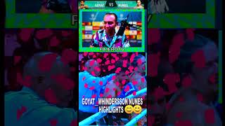 NEERAJ GOYAT VS WHINDERSSON NUNES HIGHLIGHTS😂🤣neerajgoyat whinderssonunes tysonpaul boxeo [upl. by Natek640]