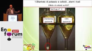 Wine tartrate stabilization with colloids Potassium Polyaspartate application on wine [upl. by Assenav]