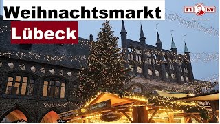 Lübeck Ein Mix der schönsten Weihnachtsmärkte Traditioneller Weihnachtsmarkt 2023 Marktplatz [upl. by Drawde]