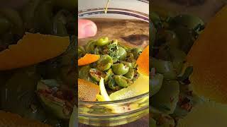 You can whip up these Marinated Olives in minutes to share Save this video so you have the recipe [upl. by Nnel]