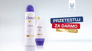 Reklama Dove  Antyperspirant Dove  Przetestuj za darmo [upl. by Ingraham]